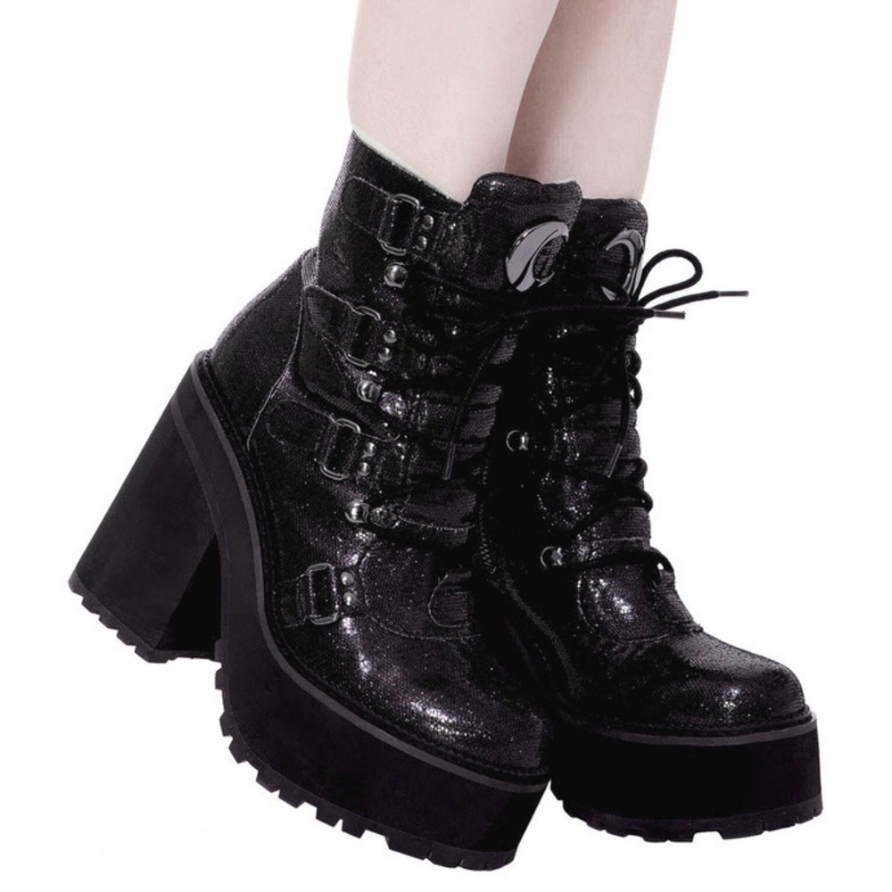 SOLD: Killstar Broom Rider Boots